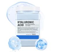 Máscara de Gelatina en Polvo para Faciales, Hidratante y Nutritivo Máscara Facial de Gelatina Peel Off, Profesional Spa Mascarilla Facial para una Hidratación Profunda y Luminosidad (Hyaluronic Acid)