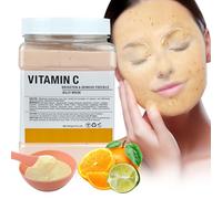Máscara de Gelatina en Polvo para Faciales, Máscara Facial de Gelatina Hidratante y Nutritivo, Profesional Uso en Spa Mascarilla Facial en Polvo para Pelar, Hidratación Profunda 23 Fl Oz (VC)