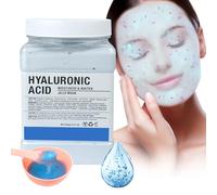 Máscara de Gelatina en Polvo para Faciales, Máscara Facial de Gelatina Hidratante y Nutritivo, Profesional Spa Mascarilla Facial en Polvo para Pelar, Hidratación Profunda 23 Fl Oz (Hyalorunic Acid)