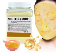 Máscara de Gelatina en Polvo para Faciales, Máscara Facial de Gelatina Hidratante y Nutritivo, Profesional Uso en Spa Mascarilla Facial en Polvo, Hidratación Profunda 23 Fl Oz (Nicotinamide)