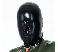 Máscara De Goma De Látex Capucha Anatómica Sin Agujeros Para Hombres Y Mujeres,A,L