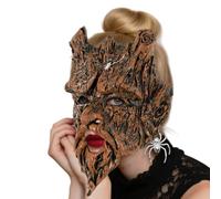 Máscara De Halloween Accesorio De Disfraz De Árbol Realista Y Viviente Para
