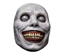 Máscara de Halloween espeluznante - Máscara de látex de demonio sonriente realista, accesorio de disfraz de terror espeluznante para fantasma, diablo, cosplay zombi, , casa embrujada, dulce o