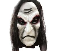 Máscara de Halloween - Manta facial podrida más realista, taradie-cabeza aterradora con manchas de sangre | Horror Costume Prop, decoración de espeluznante, accesorio de cosplay h