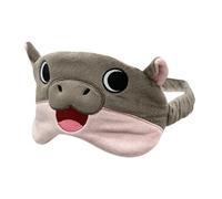 Máscara de hipopótamo de Fuppet, máscara para dormir, suave cubierta para dormir con ojos atados y lugar de trabajo, material de máscara y un tacto suave, perfecta para un