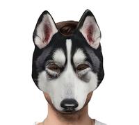 Máscara de Husky, máscara de cosplay, máscara de Halloween para carnaval, actuación en escenario, accesorio de disfraz