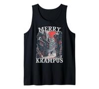 Máscara de Krampus | Kramperl T | Carrera Bartl Perchten | Camiseta sin Mangas