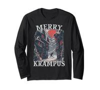 Máscara de Krampus | Kramperl T | Carrera Bartl Perchten | Manga Larga