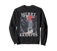 Máscara de Krampus | Kramperl T | Carrera Bartl Perchten | Sudadera