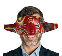 Máscara de ladrón,Máscara de ojos de ladrón, Cubierta de cara de cosplay, Accesorios de juego de rol, cubierta facial para fiestas de disfraces, accesorios de cosplay y elegantes para
