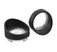 Máscara de lámpara Faro Para Fxrt Para Sportster XL Para Dyna Para Softail Para Flhx Para V-Rod Para Fltri Biseles Luces Señal Giro Cubierta Lente Anillos Moldura Visera(Balck White)
