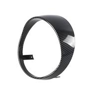 Máscara de lámpara Faro Protector De Faros Delanteros Decorativos Para Motocicleta Para Vespa GTS300 2019 2020 2021 2022, Parasol, Embellecedor, Accesorios(Carbon fiber)