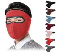 Máscara de Lana de Invierno, máscara cálida, Cubierta Completa, máscara Facial for Mujeres/Hombres, Clima frío, Motocicleta, Bicicleta, Ciclismo, pasamontañas, máscara Facial(Red)