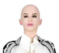 Máscara de látex - tocado de látex | Simulación Women Head Masque | Cubierta facial visible tocado, accesorios de disfraces de novedad para las máscaras faciales para el , fiestas de Hallo