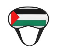 Máscara de luz con bloqueo de bandera de Palestina, cómoda máscara opaca para dormir para viajes, yoga, cubierta suave para los ojos