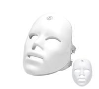 Máscara de luz roja con cubierta facial LED para cara, máscara de 7-1 colores | Dispositivo inalámbrico del cuidado de piel de la cubierta facial recargable portátil de la máscara de la luz roja del L