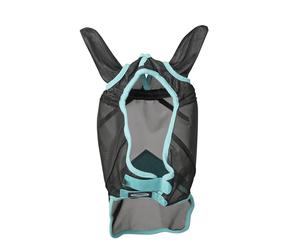 Máscara de malla fina para moscas de los caballos con cobertura para orejas y nariz Weatherbeeta Comfitec Deluxe Demi-sang