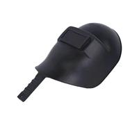 Máscara de mano para soldar, máscara roja de plástico, máscara de soldadura manual, protección de soldadura, gruesa, eléctrica