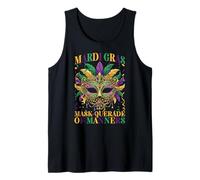 Máscara De Mardi Gras Mascarada Modales Desfiles De Carnaval Camiseta sin Mangas