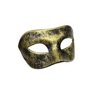 Máscara De Mascarada 4 Uds. Máscara de mascarada for hombre y mujer, máscara de baile con patrón Retro, máscaras de Color sólido, disfraz de Mardi Gras, fiesta, boda, cumpleaños(GoldenB)