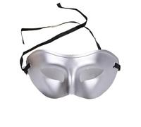 Máscara De Mascarada 4 Uds. Máscara de mascarada for hombre y mujer, máscara de baile con patrón Retro, máscaras de Color sólido, disfraz de Mardi Gras, fiesta, boda, cumpleaños(Silver)