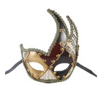 Máscara De Mascarada De Anime Máscara De Fantasma Misterioso Máscaras De Belleza Pintadas Máscara De Venecia De Moda para Halloween Máscaras De Fiesta De Cosplay