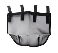 Máscara de mosca para caballos, red nasal para caballos, cubierta de malla transpirable para la nariz, reduce los temblores de cabeza y protege las fosas nasales sensibles