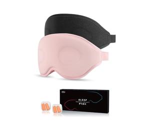 Máscara de noche 3D ultra suave de tela ligera, ofreciendo una experiencia de sueño tranquila, sin distracciones, para noches tranquilizadoras y revitalizantes