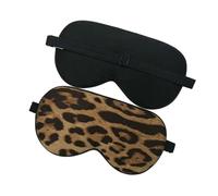 Máscara de noche de seda Máscara para los ojos de sueño de seda pura, estampado floral, cubierta de ojos, sombra, diadema Super lisa, ayuda a la relajación, ajustable, multicolor para una noche