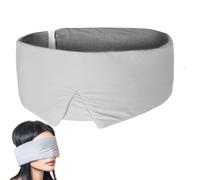 Máscara de noche, máscara de viaje para dormir en avión | Cubierta de ojos portátil con diadema ajustable para descansar y relajarse en la oficina de yoga