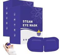 Máscara de ojo de vapor de Lumidew, máscara de ojo calentada, compresa caliente, máscaras de sueño desechables, máscaras de vapor autocalentables enmienda el calor instantáneo (20Pcs)