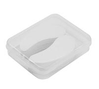 Máscara de ojos, 160 piezas de algodón desechable, máscara de ojos de papel, eliminación de círculos oscuros, hoja de máscara de ojos ultrafina DIY