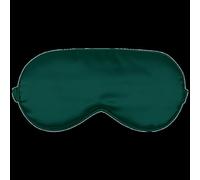 MáScara De Ojos 2pcs 3D Silk Sleep Mask Natural Sleeping Eye Mask Swead Tour Shade Parche de ojos suaves for los ojos portátiles Viajes Eye Mask (Color : Green)