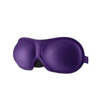 Máscara de ojos 3D para dormir, ayuda para viajes, máscara de ojos, máscara de dormir suave, máscara para dormir con los ojos vendados, masajeador para relajarse, herramientas de belleza (morado, 2
