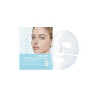 Máscara de ojos, 5 parches de colágeno para ojos hinchados y ojeras, revive debajo de los ojos con biocolágeno, complejo peptídico y vitamina C para pieles sensibles, cuidado revitalizante de los ojos