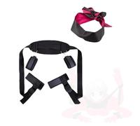 Máscara de ojos ajustable de doble color negro y rojo, sedosa y cómoda, para meditación y yoga, con bloqueo total de la luz. Máscara de ojos para adultos con textura doble, en negro y rojo contrastado