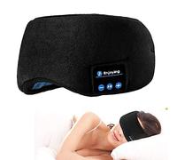 Máscara de Ojos Bluetooth, Máscara de Ojos para Dormir con Correa Ajustable, Máscara de Dormir con Auriculares para Personas que Duermen de Lado, Insomnio, Viajes, Yoga, Siesta