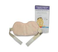 Máscara de Ojos Caliente/fría Reutilizable, Efecto Relajante, Alivia Las migrañas, Corrector y Ojos Secos, Natural no tóxico, Compuesto de Perlas de Arcilla y Perlas de carbón Vegetal - Sun & Sia