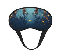 Máscara de ojos con diseño de luciérnagas Under The Glow Ultimate para dormir, máscara de ojos suave y cómoda, relajante con cero presión para los ojos vendados.