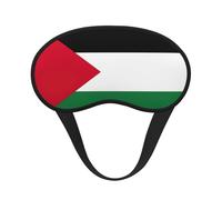 Máscara de ojos con estampado de bandera de Palestina para dormir, máscara de dormir suave y cómoda, máscara opaca para viajes, camping
