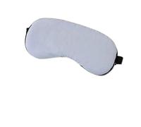 Máscara de ojos con filtro luz for dormir y compresa gel frío doble cara, seda fría cálida, ideal for viajes(Blue Gray,Eye mask only-no gel)