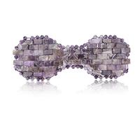 Máscara de Ojos de Amatista, que Se Adapta a la Piel de la Cara Máscara de Ojos de Cuarzo que Reduce el Edema Facial Y Mejora el Círculo Oscuro para Descansar