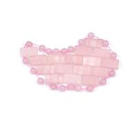 Máscara De Ojos De Cuarzo Rosa Mini Máscara De Jade Para Dormir Hecha De Piedra De Jade 100% Natural,una Rebanada