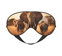 Máscara de ojos de elefante para dormir, máscara de sueño que bloquea perfectamente la luz para mujeres y hombres, diadema suave y cómoda para viajar