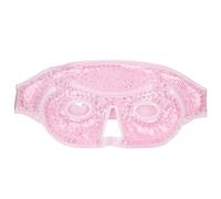 Máscara de ojos de hielo Máscara de ojos fría Protector de ojos de gel de hielo Cubierta de ojos de enfriamiento Protector de ojos de compresa de hielo Cubierta de ojos de compresa(rosado)
