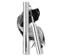 Máscara de ojos de hierro, máscara lavable de metal para pared, rimel con cepillo de metal, rimel negro resistente al agua, rimel 3D súper rizado, de larga duración, sin volumen y sin bultos