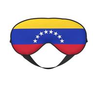 Máscara de ojos de la bandera de Venezuela para máxima comodidad para dormir, ajustable, transpirable y elegante, perfecta para sensibilidad a la luz, insomnio