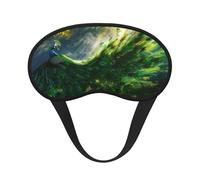 Máscara de ojos de pavo real Under The Sun Ultimate para dormir, máscara de ojos suave y cómoda, relajante con cero presión para los ojos vendados.