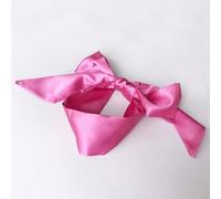 Máscara de Ojos de Satén, Máscara de Ojos de Encaje, Máscara para Dormir, Máscara de Ojos de Satén, Máscara de Ojos de Seda (Set de 3) -G6 (Rosa)