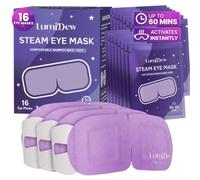 Máscara de ojos de vapor, máscaras de ojos con calefacción automática para dormir, compresa cálida para ojos, calor húmedo para aliviar los ojos secos, tratamiento de ojos orzuelos, spa, artículos